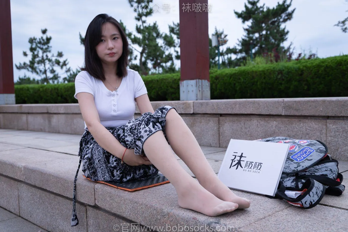 [BoBoSocks袜啵啵]NO.014 思思-华伦天奴高跟鞋、肉丝 [140P]插图9